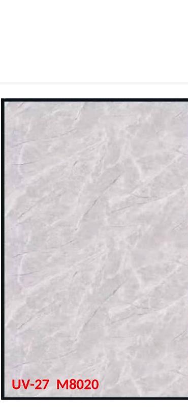 МДФ: Панели ПВХ/МДФ с УФ‑глянцевым покрытием и рисунком «мрамор/дерево» - — 1