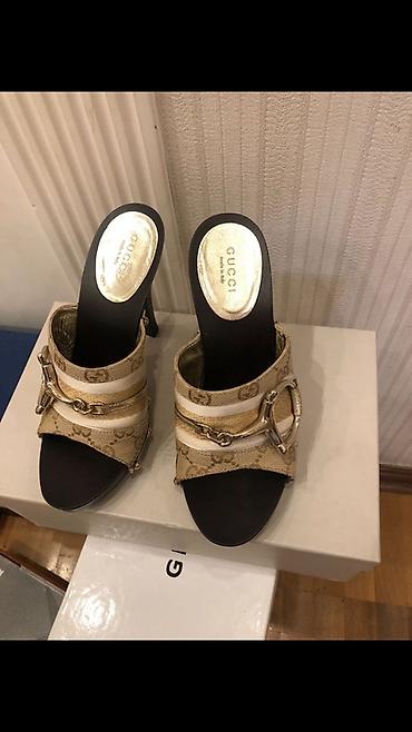gucci ayaqqabı: Gucci qadın sandaleti – orijinal italyan istehsalı - Model: Gucci — 3