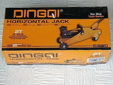 ferrex kompresor: Hidraulični niskoprofilni dizalica na točkiće – DINGQI Horizontal Jack — 4