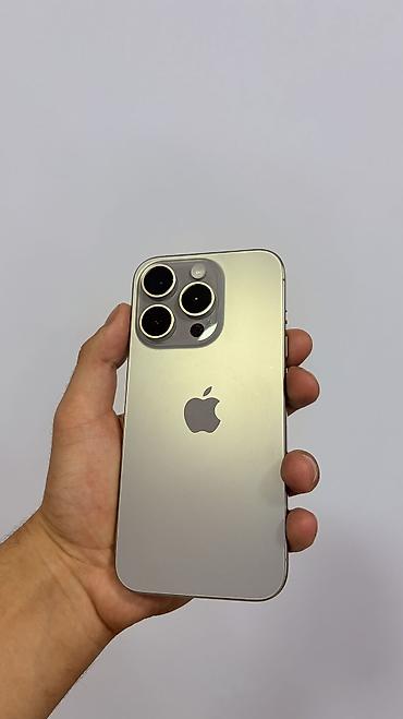 Elektronika: IPhone 15 Pro, 256 GB, Natural Titanium, Face ID — 3