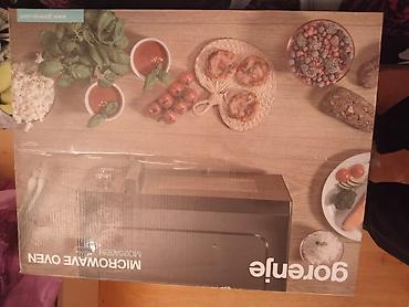 mikrodalqa: Mikrodalğalı soba Gorenje, Ayrıca dayanan, Mikrodalğalar ilə, rəng - Qara, Yeni — 3