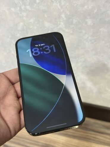 поко 3х про: IPhone 14 Pro, 256 ГБ, Черный, 100 %