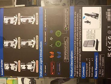 ps5 aksesuar: IPlay RGB Multifunksional Soyutma Stendi – PS5 üçün Xüsusiyyətlər: - — 2