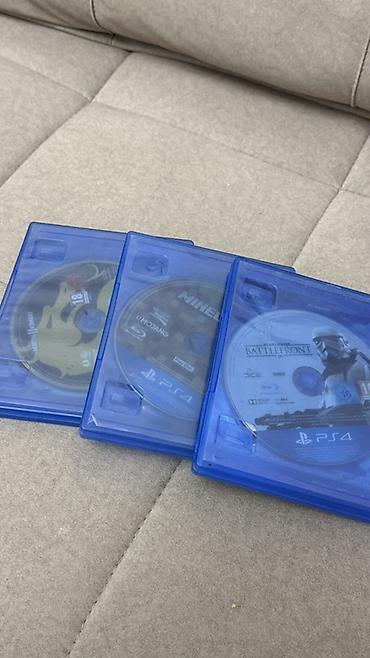 microsoft xbox: Набор игровых дисков для PlayStation 4 (Blu‑ray, в фирменных синих — 1
