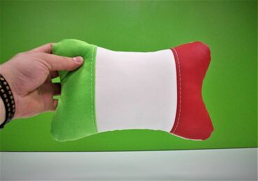 Auto oprema: ERGONOMSKI AUTO JASTUK za vrat – Italian Flag – NOVO PULSAR – SINCE — 1