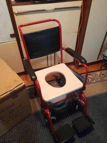 Invalidska kolica: Toaletna invalidska kolica Nova, raspakovana samo radi slikanja