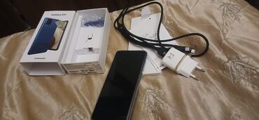 qaş braun uz ucun epilyator: Samsung Galaxy A12, 64 GB, rəng - Göy, Sensor, Barmaq izi, İki sim kartlı