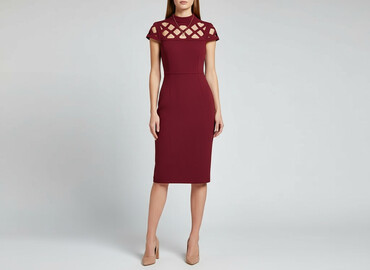 sukienki wieczorowe czerwone: Parisian, Women`s dress, size S