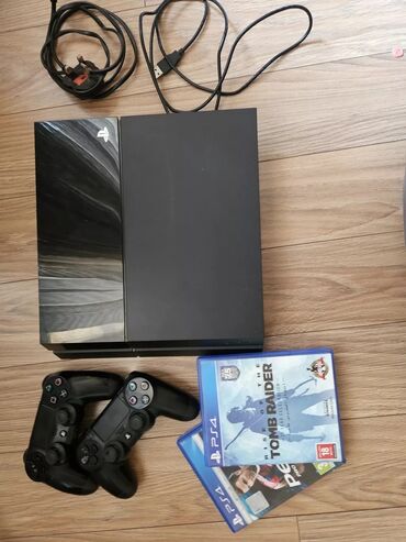 sony playstation 4 500gb: Playstation 4 fat işlək vəziyyətdə, problemi yoxdur, üzərində fifa 23