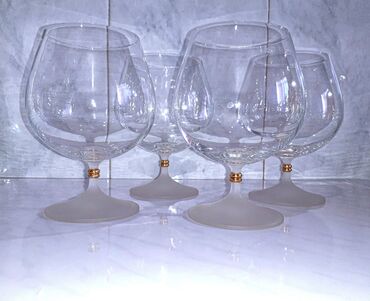 набор кухонных ножей: Бокалы Чешское богемское стекло Crystalex CZ s.r.o. "Анжела /Матовая