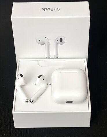 Qulaqlıqlar: Orijinal Apple Airpods 2. Simsiz qulaqlıq. Yaxşı vəziyyətdədir. Hər