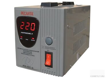 стабилизатор для холодильника: Ресанта АСН-500/1Ц — компактный однофазный релейный стабилизатор