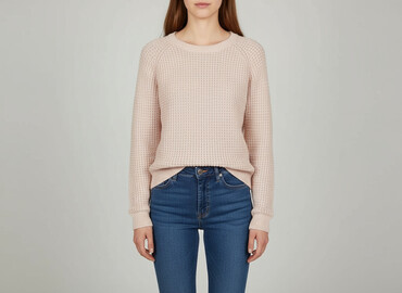 sweter z odkrytymi ramionami zara: Topshop Petite, Women`s sweater, size S