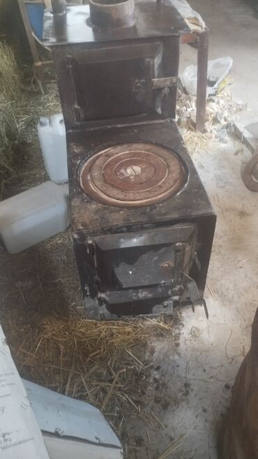 купить мойку высокого давления в бишкеке: Дровяная печь-варочная (металлическая) - Материал: сталь - Топливо