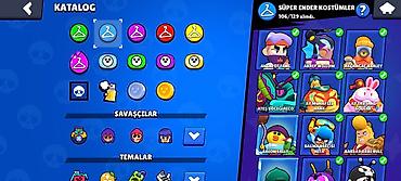brawl stars 2: Brawl Stars oyun hesabı – yüksək inkişaf etmiş profil 2019 - Kupa — 9