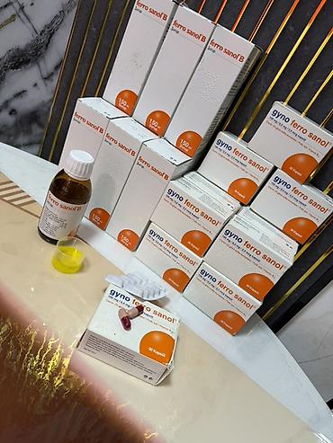 Препараты Ferro Sanol / Gyno Ferro Sanol. На фото представлены