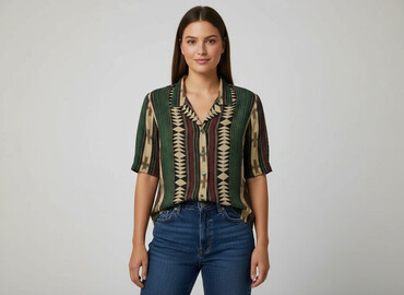 koszula hinduska: Women`s shirt, size M