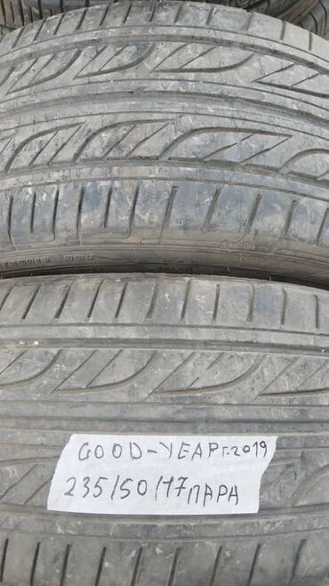 Шины: 235/50/17 пара бу цена 5000 сом