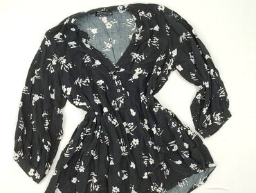 czarne obcisła bluzki: Women's blouse, House, Size XS (EU 34)