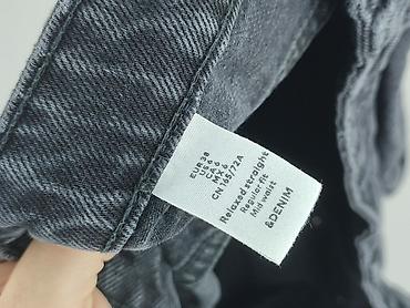 jeansy ecru: H&M, Jeansy damskie, rozmiar S — 5