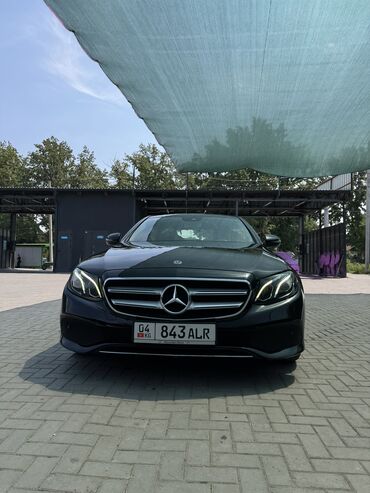 цельнометаллический спринтер: Mercedes-Benz E-Class: 2018 г., 2 л, Автоматтык, Бензин, Седан