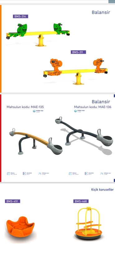 Manejlər: Uşaq meydançası üçün divara quraşdırılan oyun panelləri və yaylı — 6
