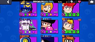 komputer vakansiya: Brawl Stars hesabı – inkişaf etmiş profil - Kupa: 40,530+ - Səviyyə — 5