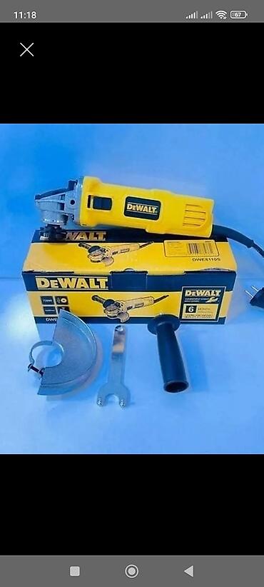 qulaqcıq şəkilləri: Məhsul: DeWALT açılı dəzgah (UŞM) – elektrikli daşlama/kəsmə aləti — 1
