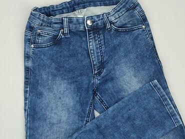 armani jeans vintage: Spodnie jeansowe, 12 lat, 146/152, stan - Dobry