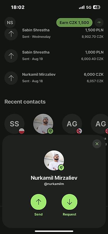 mi account: Услуга: международные переводы через Wise (ex TransferWise) Описание — 3