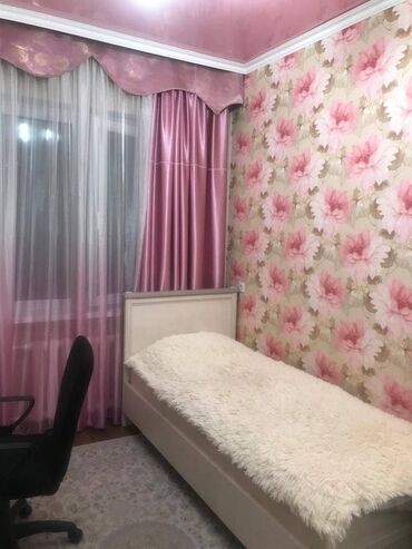 рядом с аламединским рынком: 4 комнаты, 82 м², 105 серия, 2 этаж, Косметический ремонт