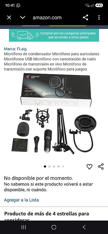 Yanmai Q10/Q10-B Professional Streaming Microphone Kit 2eded məhsul