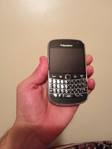 blackberry torch 9850: Blackberry Bold, rəng - Qara, Düyməli