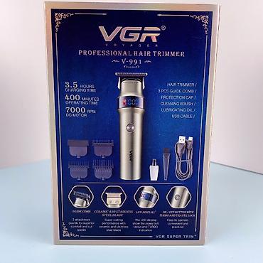 sac ucun moyka: Profissional Trimmer VGR 991 - Keramik Bıçaqlı / 2000mAh / 400 Dəqiqə — 9