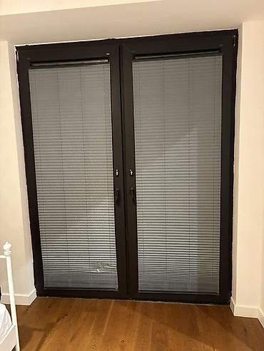 qapi rezinleri: İkitaq-lı balkon/qapı sistemi - Material: alüminium profilli, tünd — 3