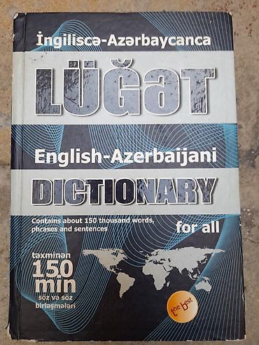 Məhsul: İngiliscə–Azərbaycanca Lüğət (English–Azerbaijani Dictionary)