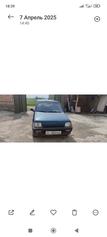 рассрочка авто без первоначального взноса: Daewoo Tico: 1998 г., 0.8 л, Механика, Бензин, Хетчбек