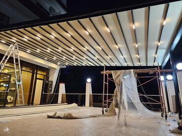 Naveslər, markizlər: Məhsul/Xidmət: Teras və fasad üçün avtomatik tent/pergola sistemləri — 8