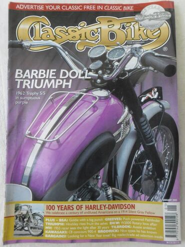 Knjige i stripovi: Casopisi Classic Bike: 4/2002, 3/1998, 2/ 2003, 1/2002, 1/2003 — 5