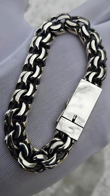 Серебряные браслеты: Рамзес 146 грамм Делаю на Заказ Золотые и Серебряные изделия, Цепи — 7