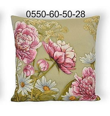 Наволочки: Декоративные наволочки с гобеленовым рисунком “цветы” - Формат — 5