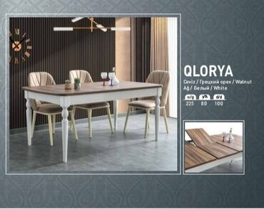 tek stol: Qlorya masa Fabrik istehsalı mebellərin topdan qiymətlə satışı
