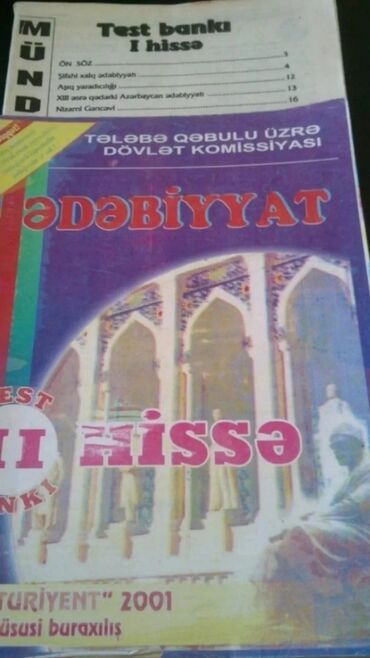 Testlər: Test banki.Есть еще разные учебники и тесты по всем предметам. Чтобы -da lalafo.az — 5 Testlər: Test banki.Есть еще разные учебники и тесты по всем предметам. Чтобы — 5