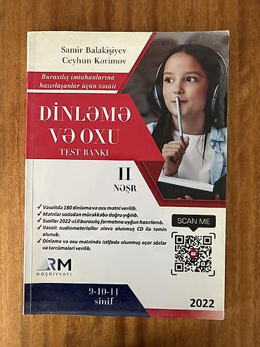 Kitablar və jurnallar: Biologiya Testlər 9-cu sinif, RM, 2-ci hissə, 2024 il — 1