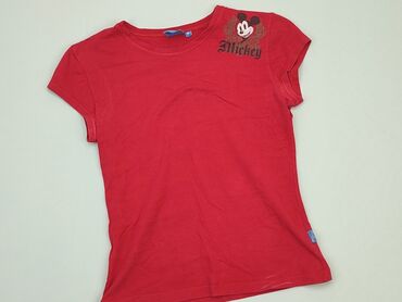 czerwone t shirty damskie: T-shirt, M, stan - Dobry