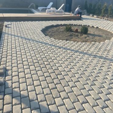 Dekorativ daşlar: Tamet .qazon dasi .müxtəlif ölcülü beton piltələr .beton panellər yol — 11