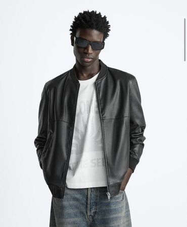 Kurtkalar: Dəri kurtka, Zara, XL — 10