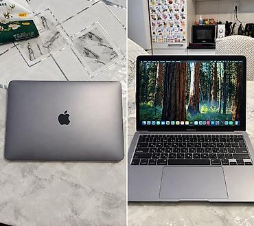 оригинальные аирподсы 1: Apple MacBook Air 13" (Space Gray) - Экран Retina, тонкие рамки — 1
