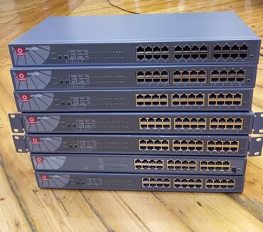 Modemlər və şəbəkə avadanlıqları: Hər növ Sviç və Gateway çox sayda çox ucuz qiymətə İdeal vəziyyətdə — 10