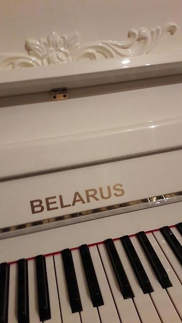 Musiqi alətləri: Pianino БЕЛАРУСЬ Rusiya stehsalı Ağ rəngli. Cox yaxcı vəziyyədədi — 4